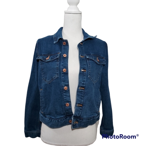 J. Crew Mercantile denim jacket S - Picture 1 of 14